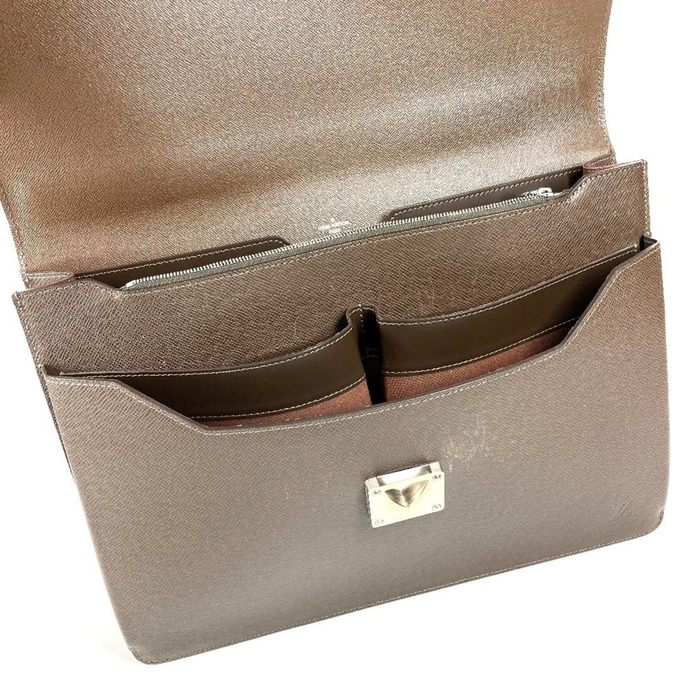 LOUIS VUITTON Brown Leather Tote Bag - Picture 12 of 16